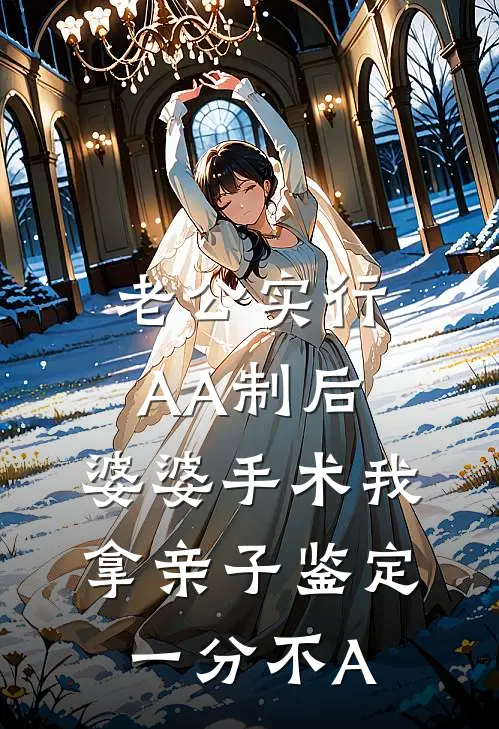 老公实行AA制后，婆婆手术我拿亲子鉴定一分不A