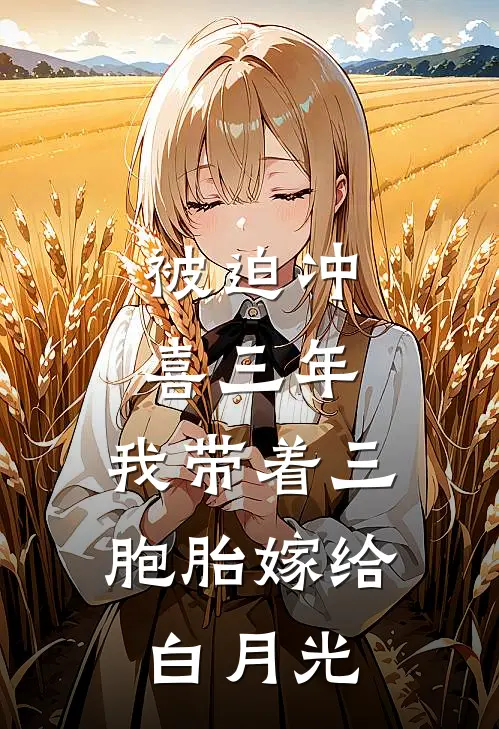 被迫冲喜三年，我带着三胞胎嫁给白月光