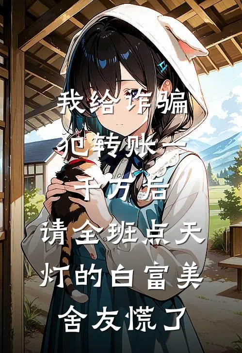 我给诈骗犯转账一千万后，请全班点天灯的白富美舍友慌了