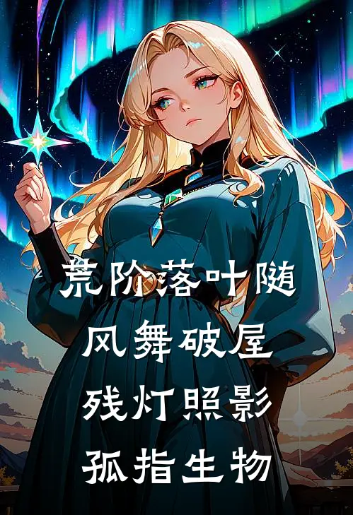 荒阶落叶随风舞 破屋残灯照影孤 指生物