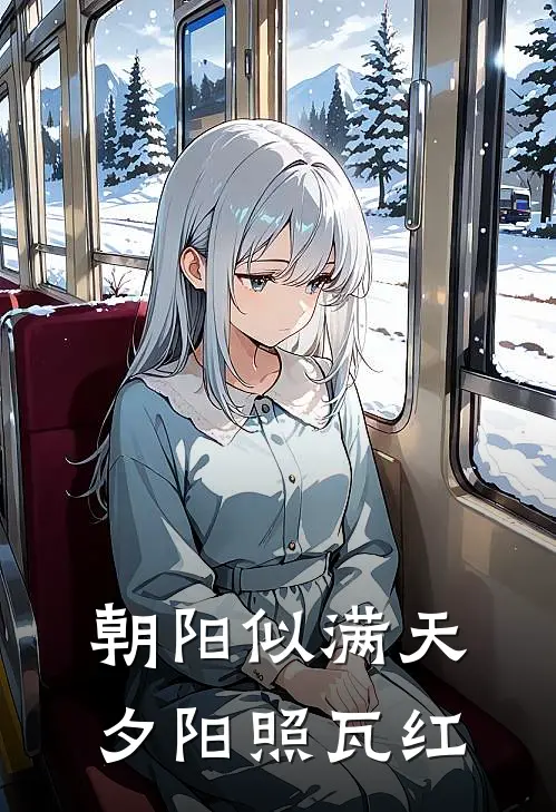 朝阳似满天夕阳照瓦红