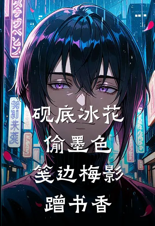 砚底冰花偷墨色,笺边梅影蹭书香