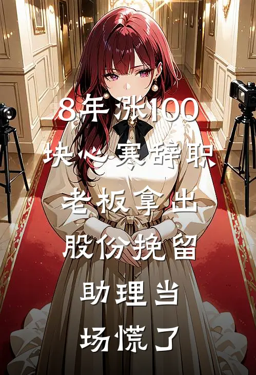 8年涨100块心寒辞职，老板拿出股份挽留，助理当场慌了