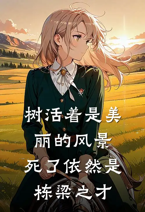 树活着是美丽的风景,死了依然是栋梁之才