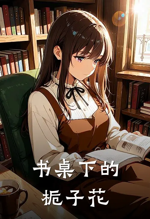 书桌下的栀子花