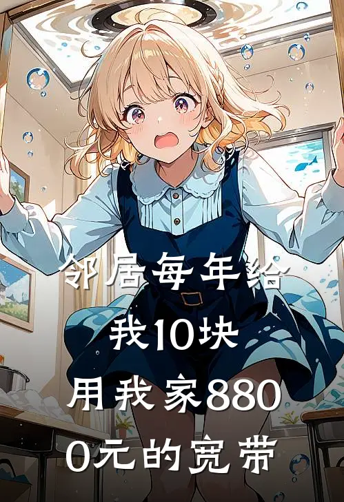 邻居每年给我10块，用我家8800元的宽带