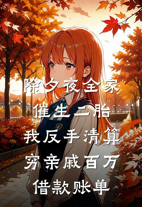 《除夕夜全家催生二胎，我反手清算穷亲戚百万借款账单》恬恬佳悦已完结小说_除夕夜全家催生二胎，我反手清算穷亲戚百万借款账单(恬恬佳悦)全文免费阅读无弹窗大结局