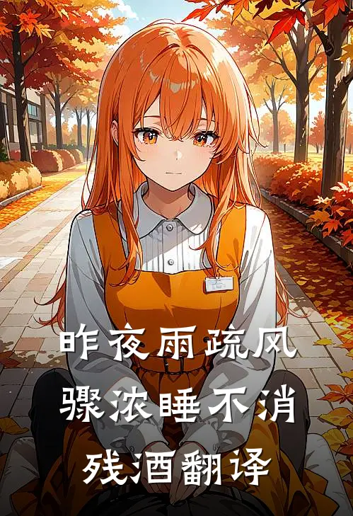 昨夜雨疏风骤 浓睡不消残酒翻译