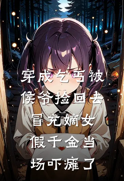 穿成乞丐被侯爷捡回去冒充嫡女，假千金当场吓瘫了