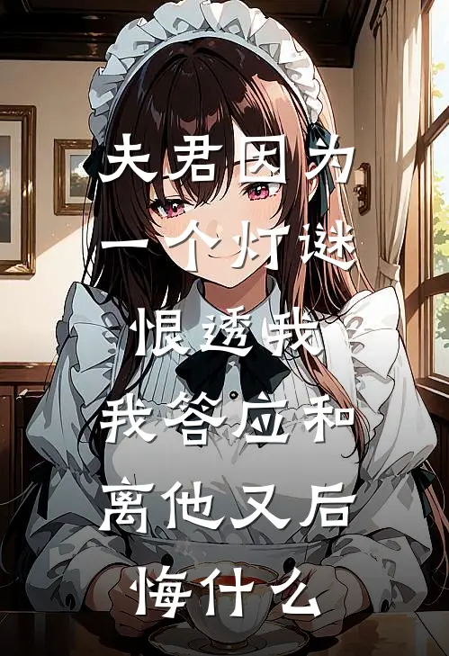 夫君因为一个灯谜恨透我，我答应和离他又后悔什么