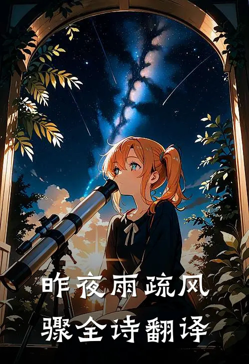 昨夜雨疏风骤全诗翻译