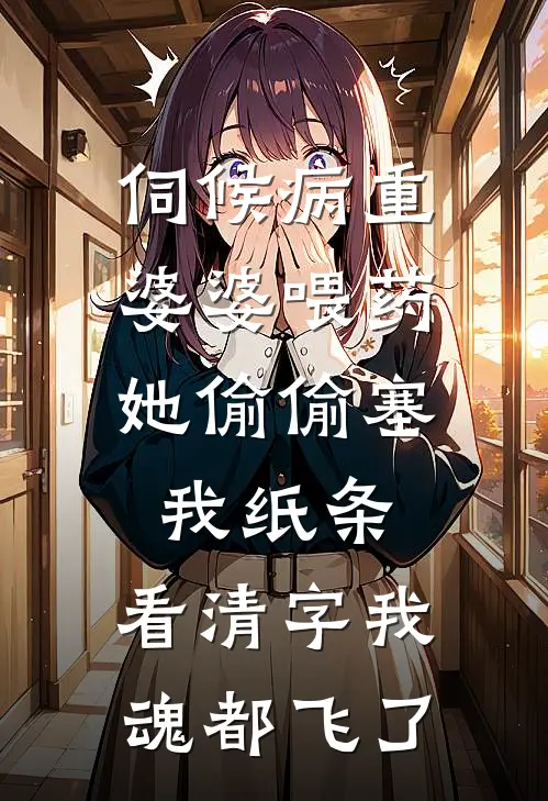 伺候病重婆婆喂药，她偷偷塞我纸条，看清字我魂都飞了