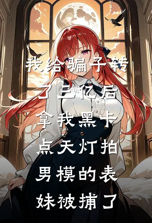 我给骗子转了三亿后，拿我黑卡点天灯拍男模的表妹被捕了