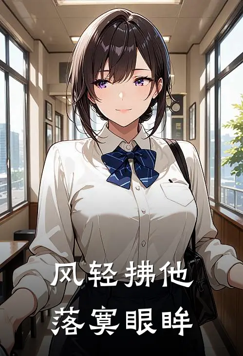 风轻拂他落寞眼眸