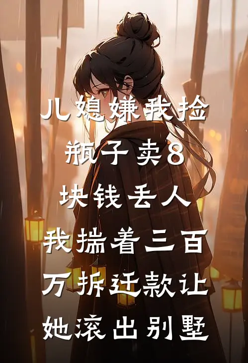 儿媳嫌我捡瓶子卖8块钱丢人，我揣着三百万拆迁款让她滚出别墅陈旭林漫完整版免费阅读_陈旭林漫精彩小说